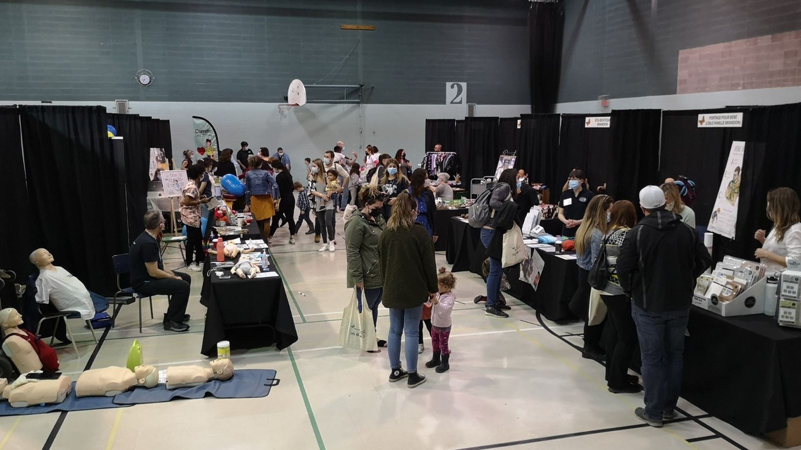 Salon réussi pour la toute première édition de la périnatalité et de la famille