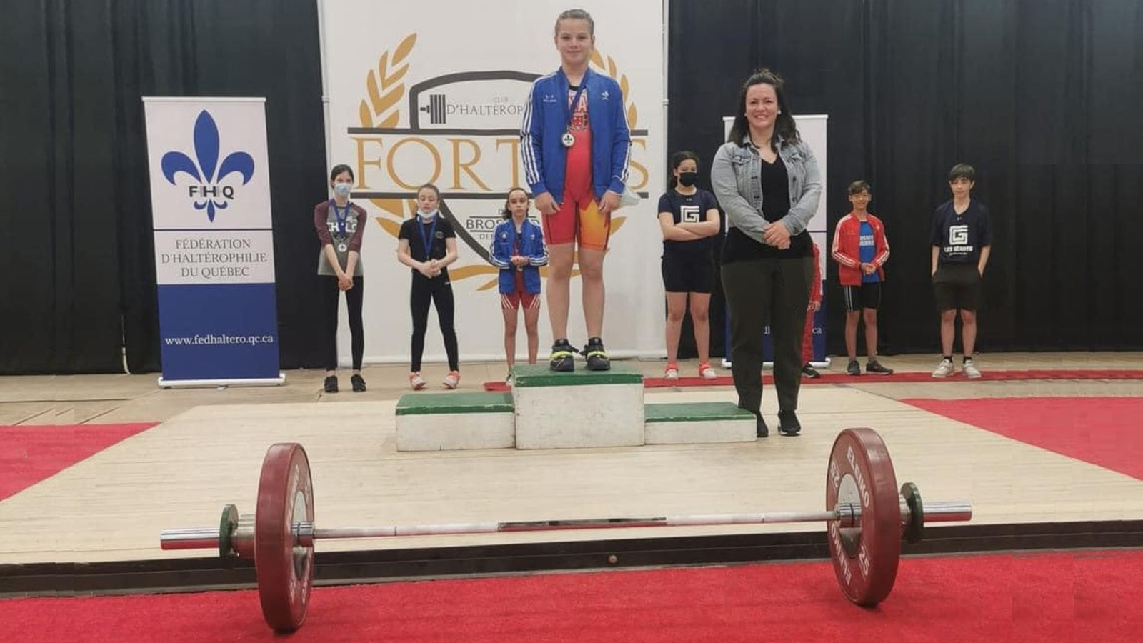 Émilie Ibanez à la première place