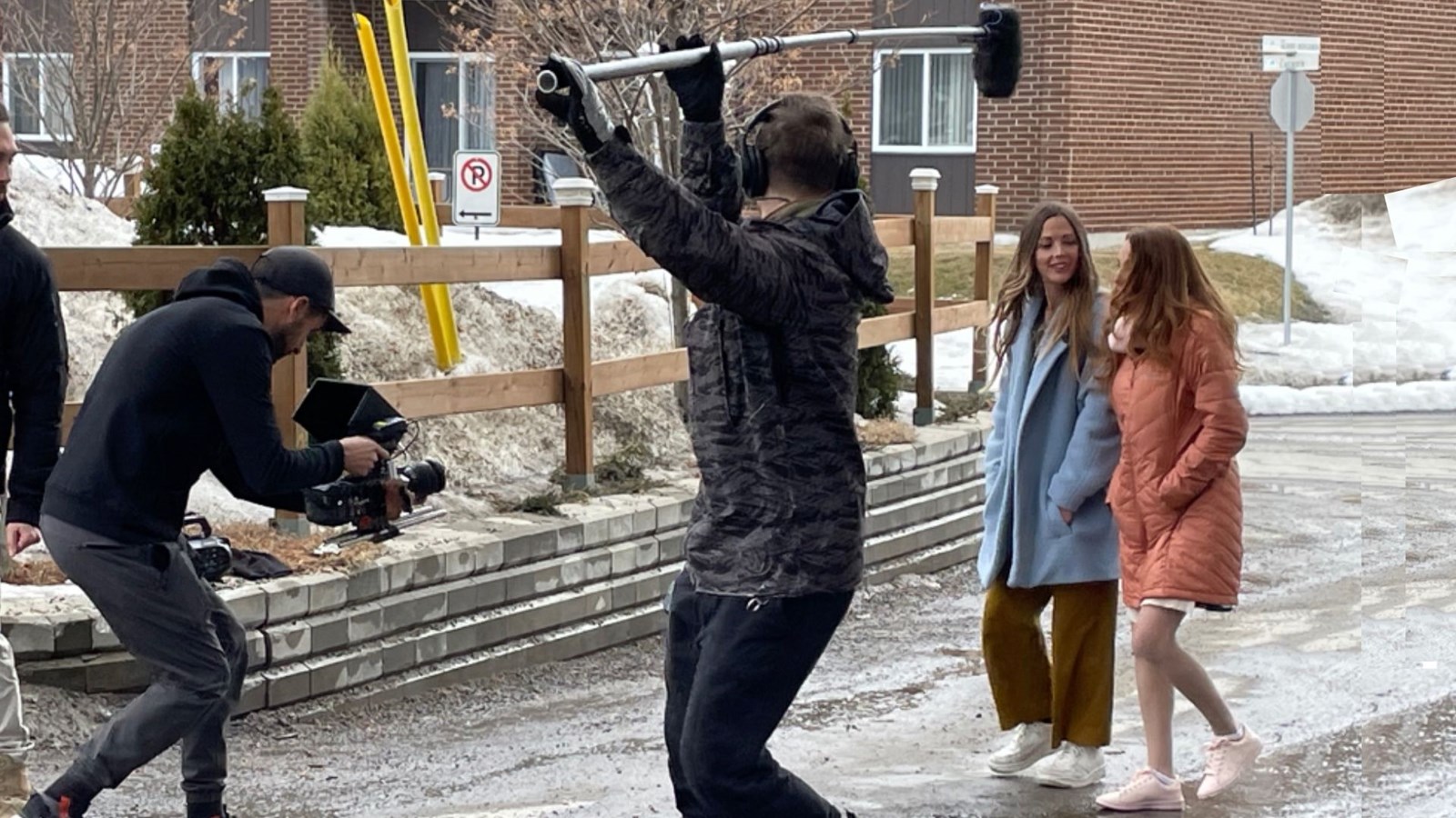 Vanessa Pilon et sa mère, Isabelle Rossignol | Tournage de la campagne