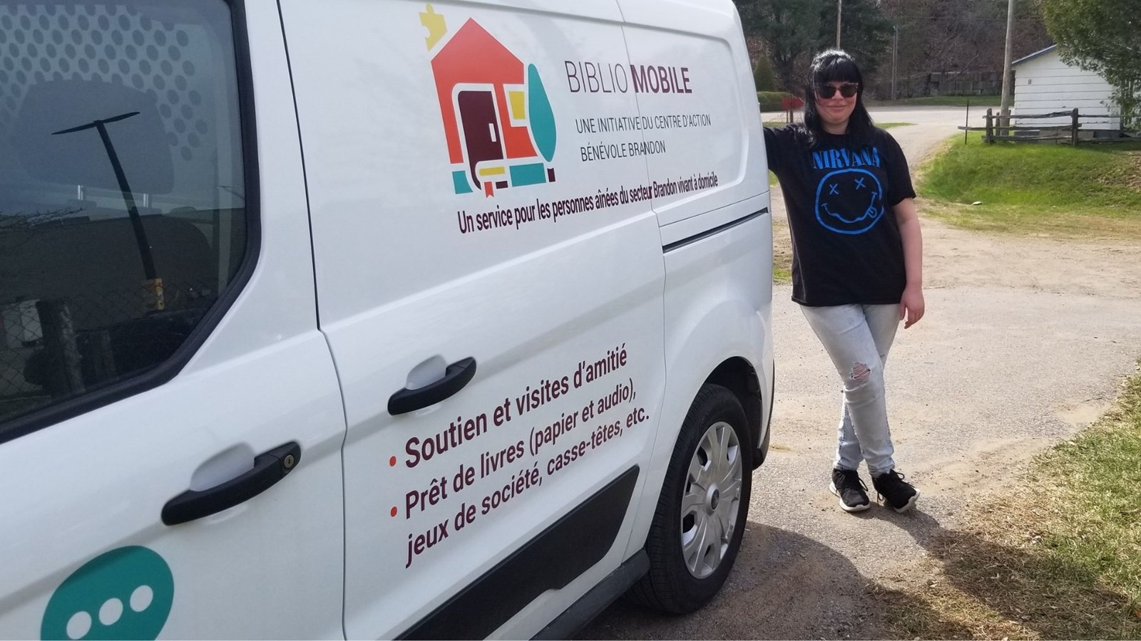 Recevoir la visite de la Biblio mobile Brandon pour combattre la solitude