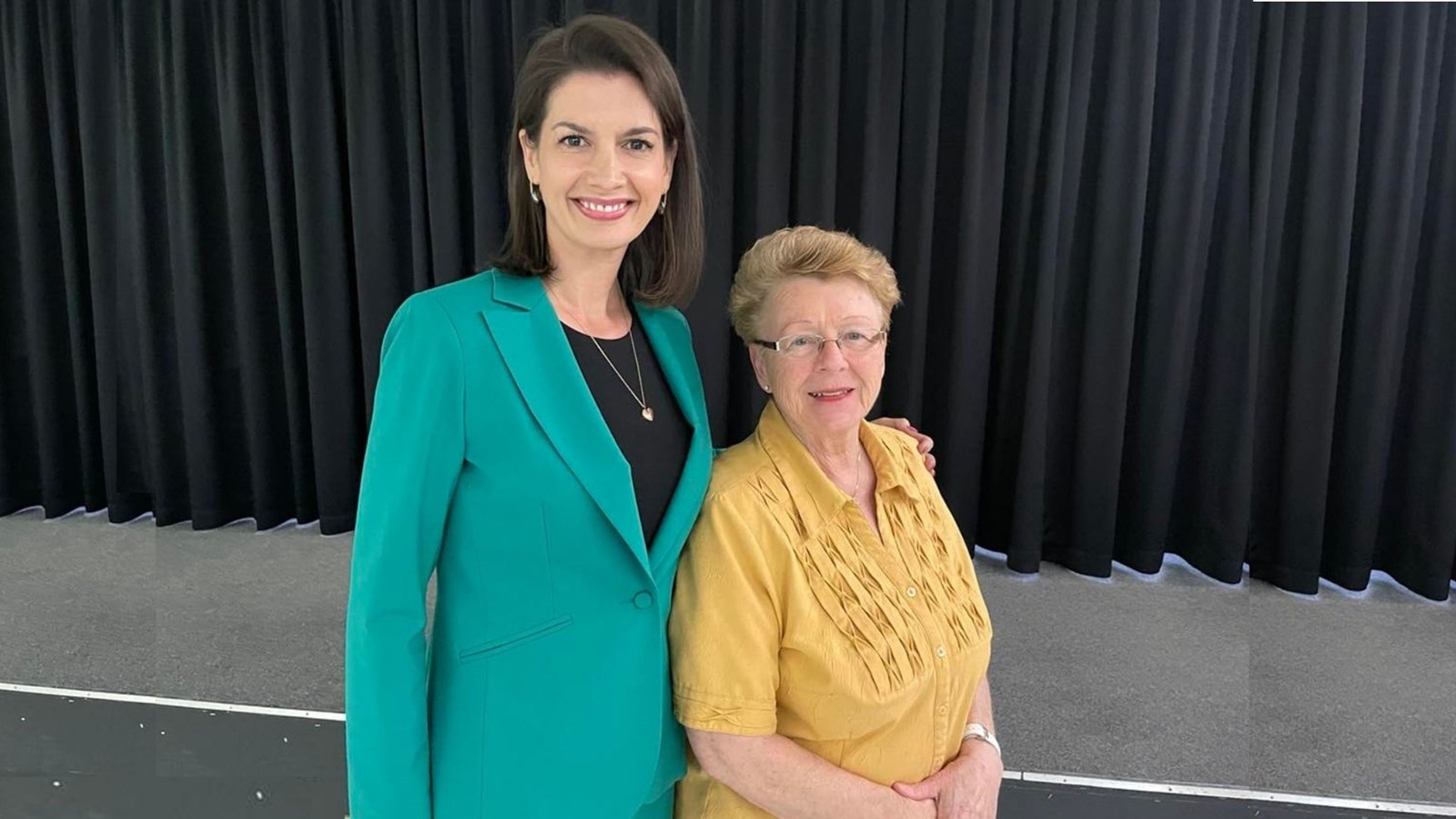 Geneviève Guilbault et Huguette Plouffe