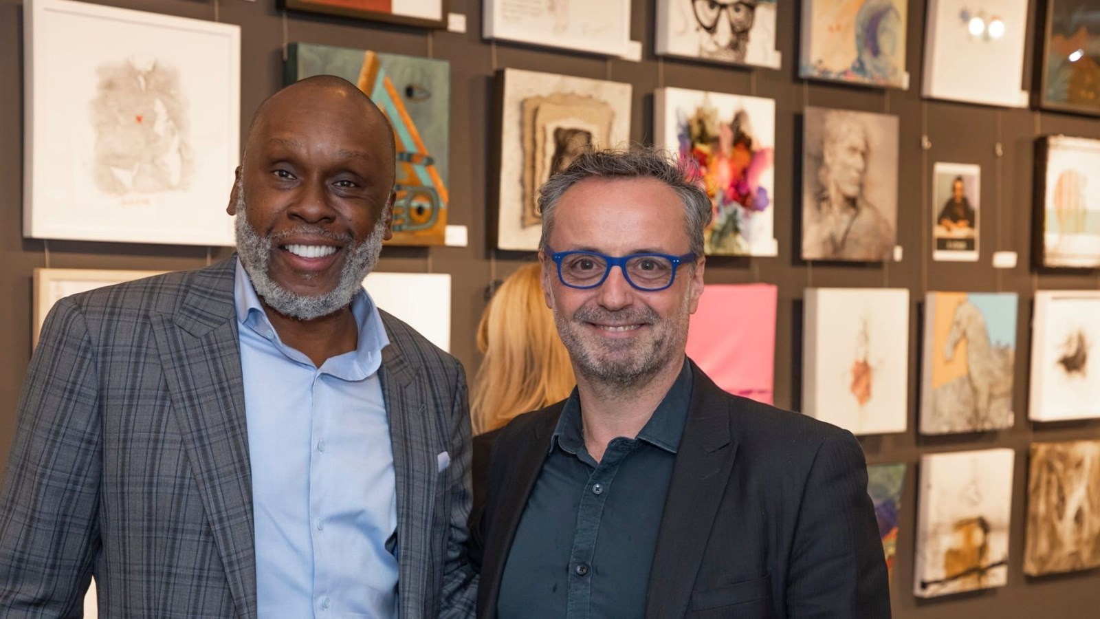 Bruny Surin, porte-parole et Xavier Bonpunt, DG et artistique