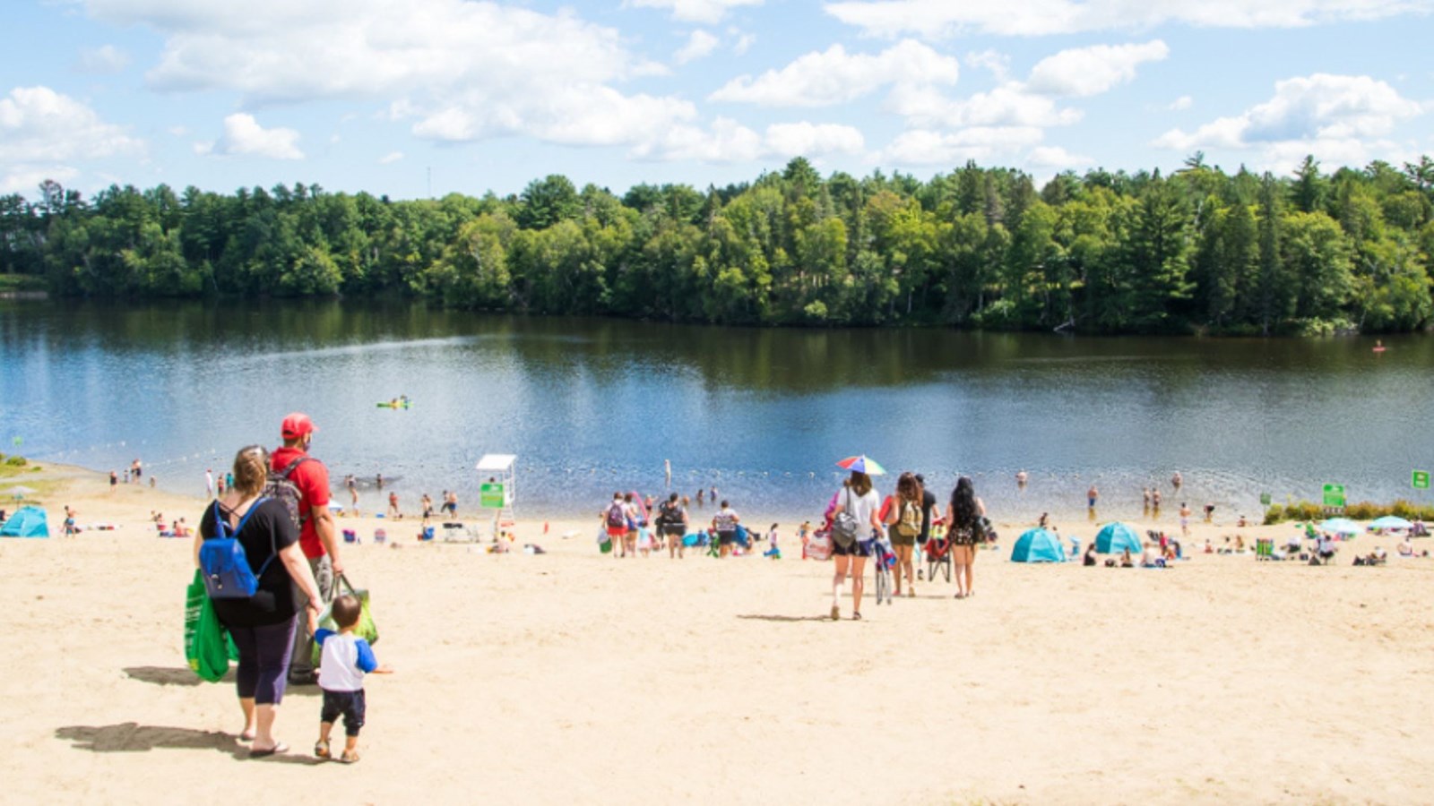 La plage municipale de Rawdon ouvre la fin de semaine