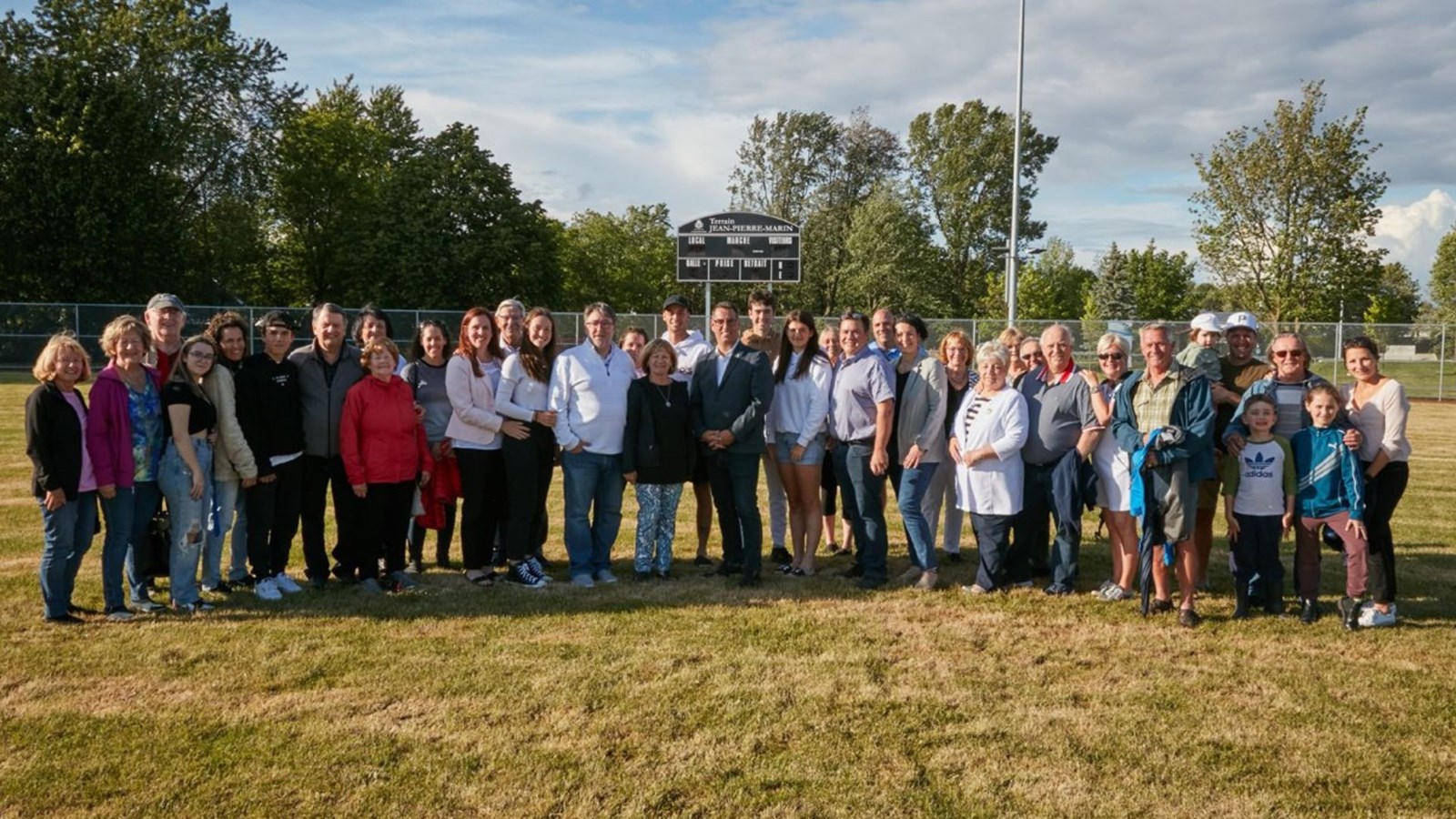 Famille et amis de Jean-Pierre Marin