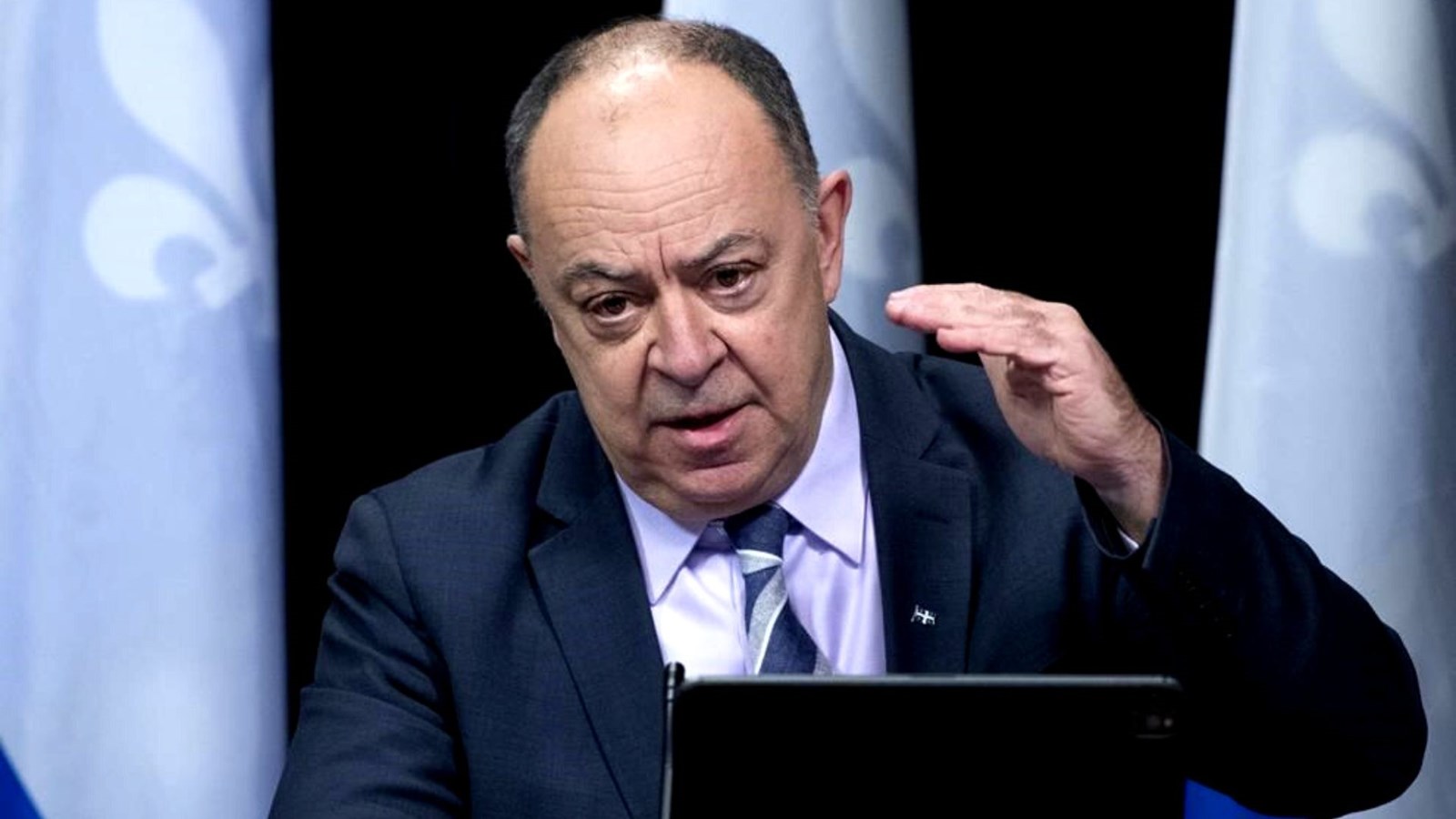 Le ministre de la Santé, Christian Dubé.