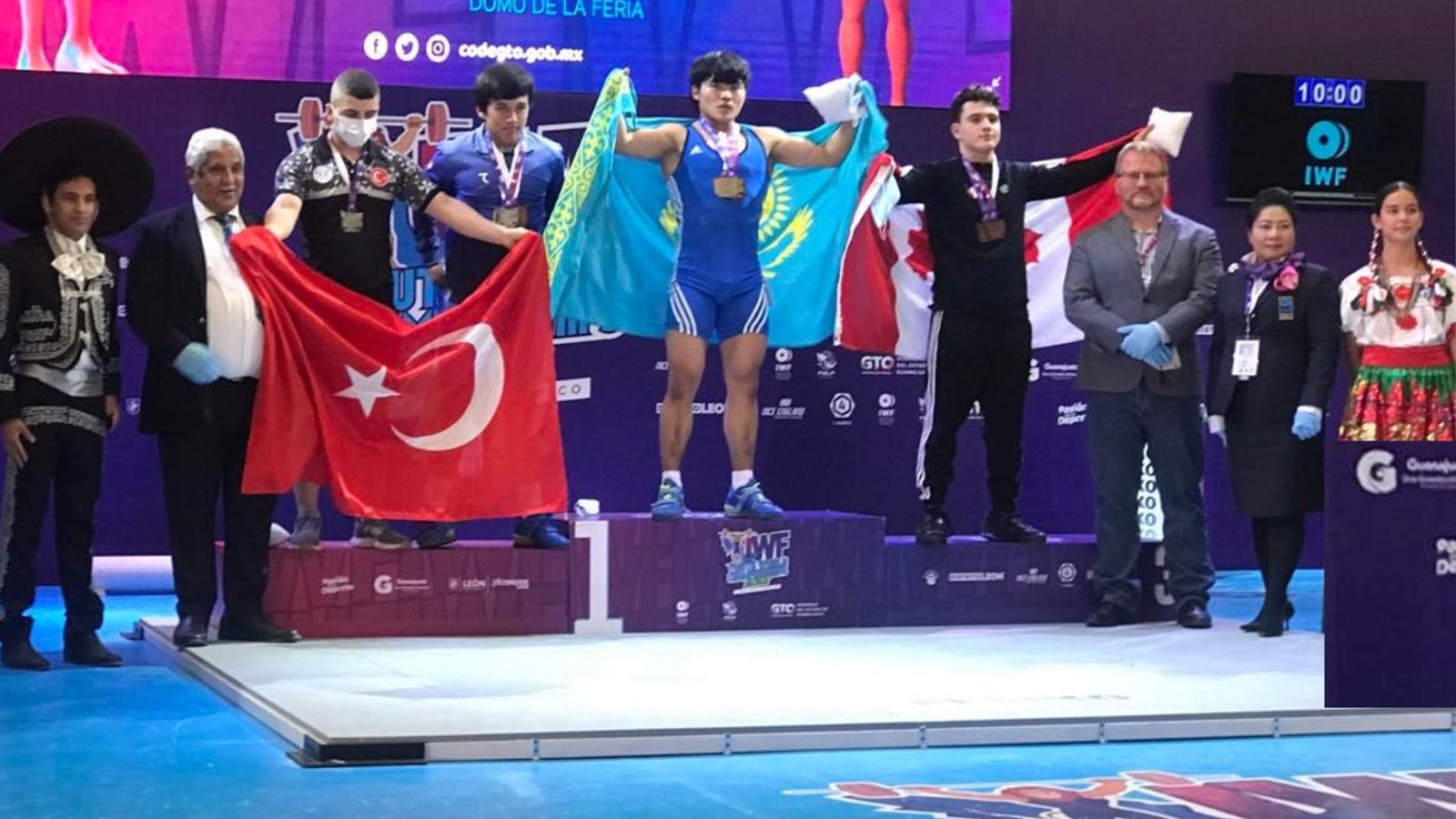 3ème podium au championnat du monde
