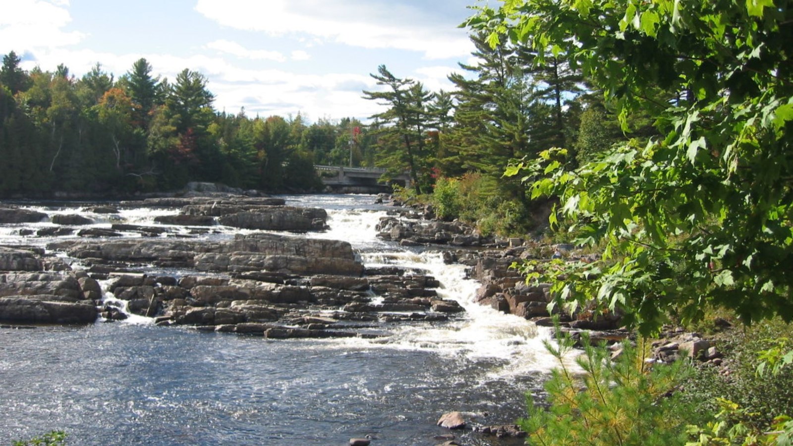 Parc des cascades à Rawdon