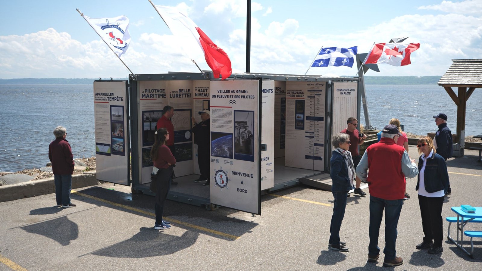 Une exposition sur l’histoire des pilotes maritimes à Lanoraie