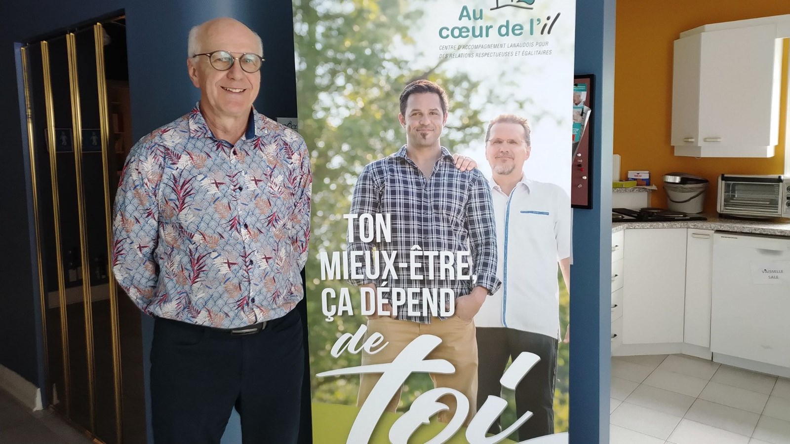 Daniel Blanchette, directeur de l'organisme Au coeur de l'il