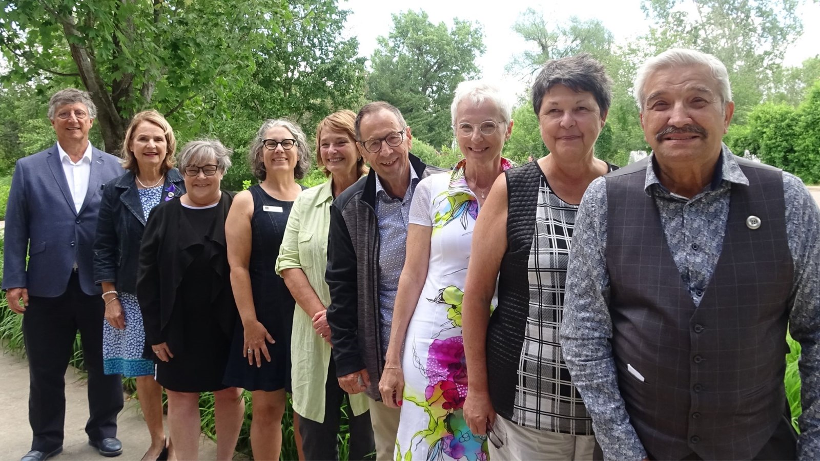 Les membres du nouveau conseil d'administration