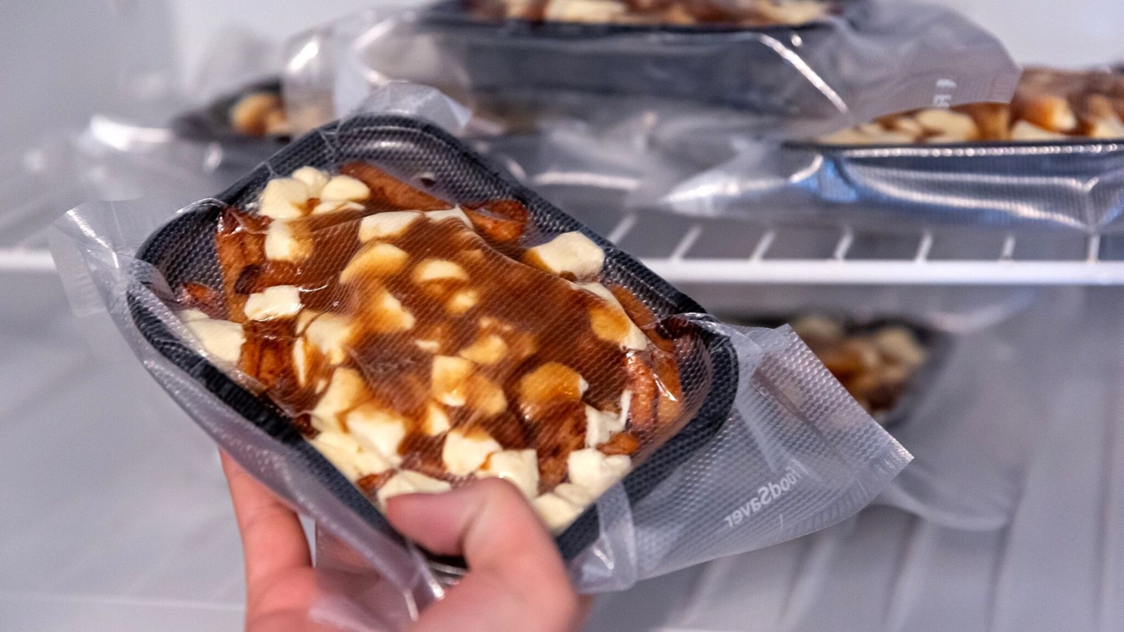 La poutine congelée sans gluten