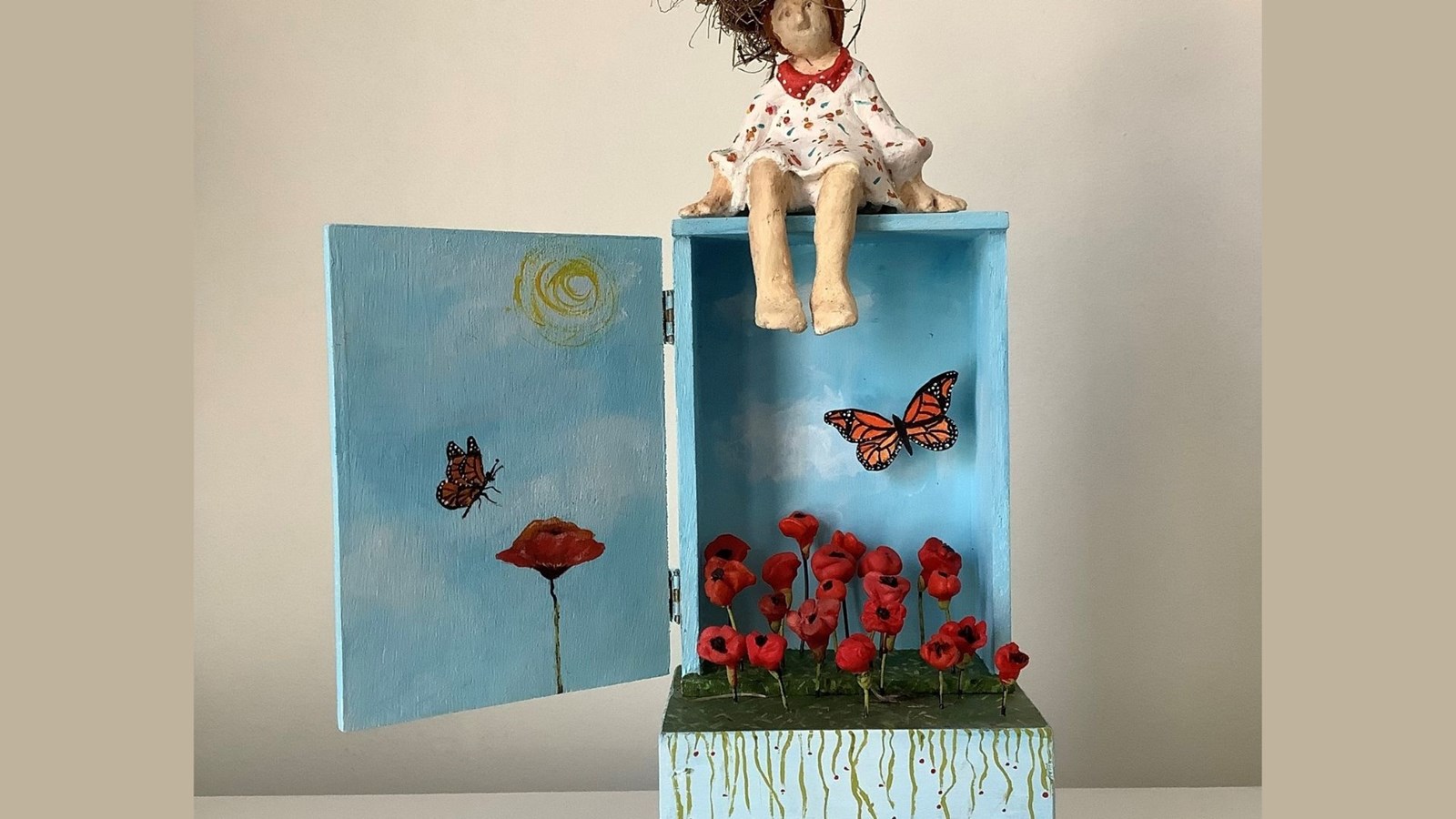 Oeuvre « La petite fille et son nid »
