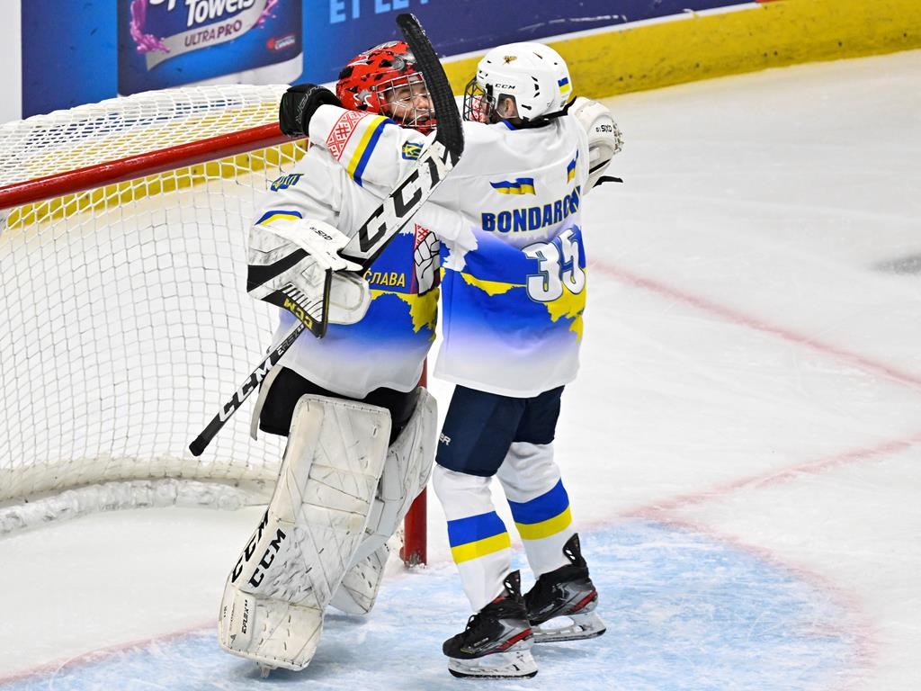 L'équipe ukrainienne remporte son deuxième match et poursuit son aventure à Québec