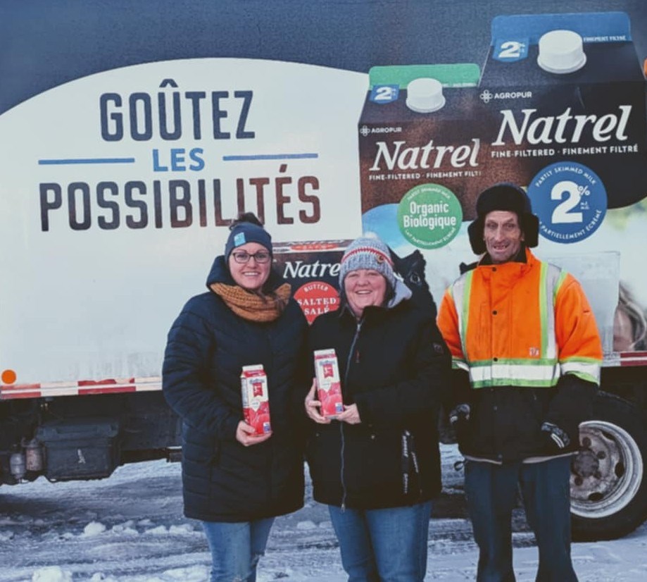 Les Producteurs de lait de Lanaudière offrent 1 550 litres de lait