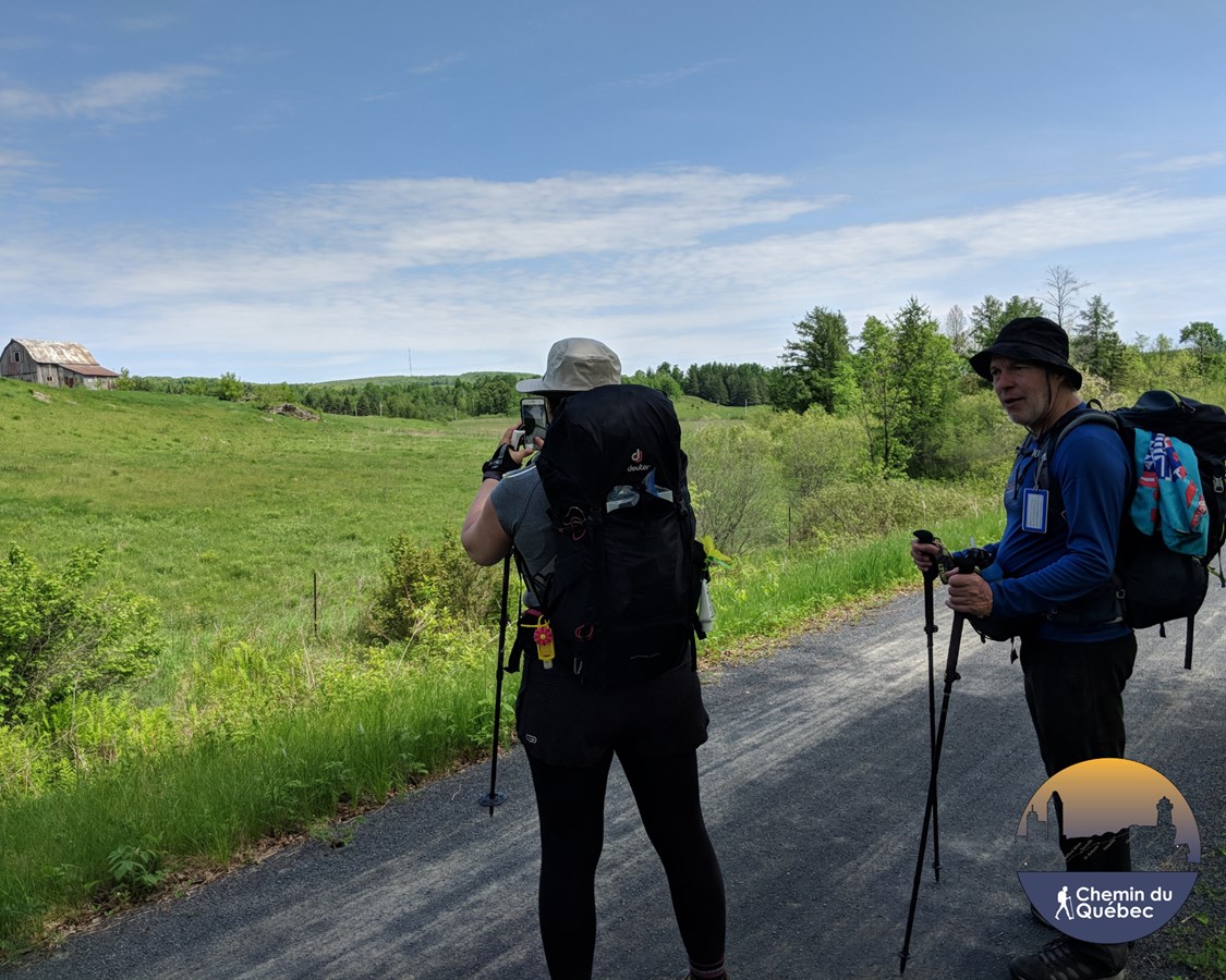 Des marcheurs de partout à travers le monde sur le Chemin du Québec