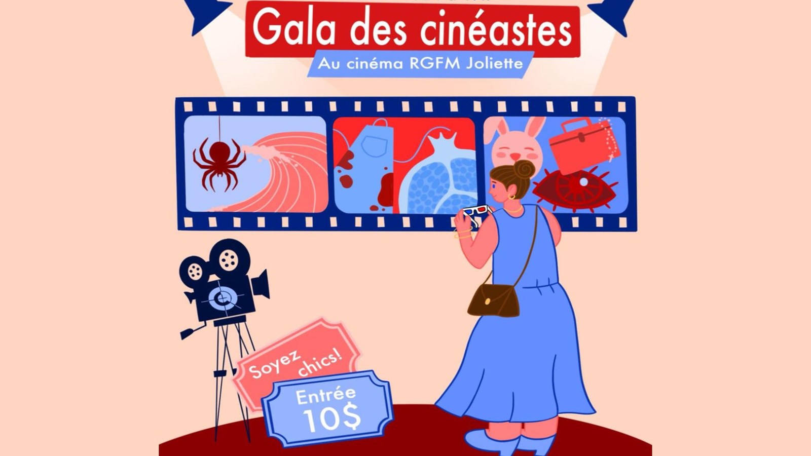 Gala des cinéastes du Cégep à Joliette ce mercredi