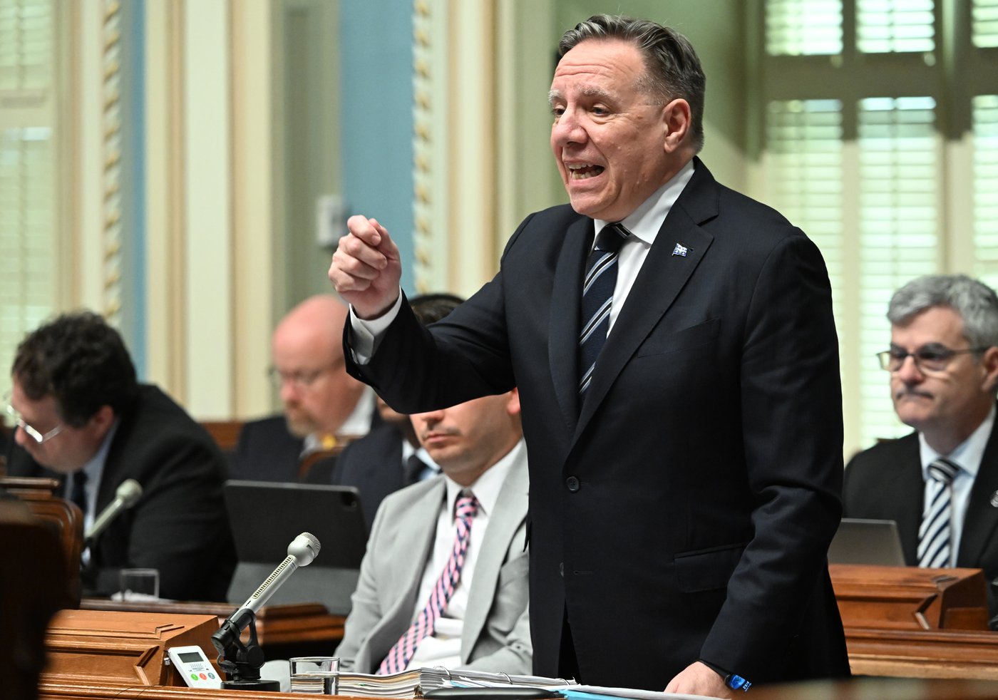 Legault fait un lien entre les demandeurs d'asile et les problèmes de santé mentale