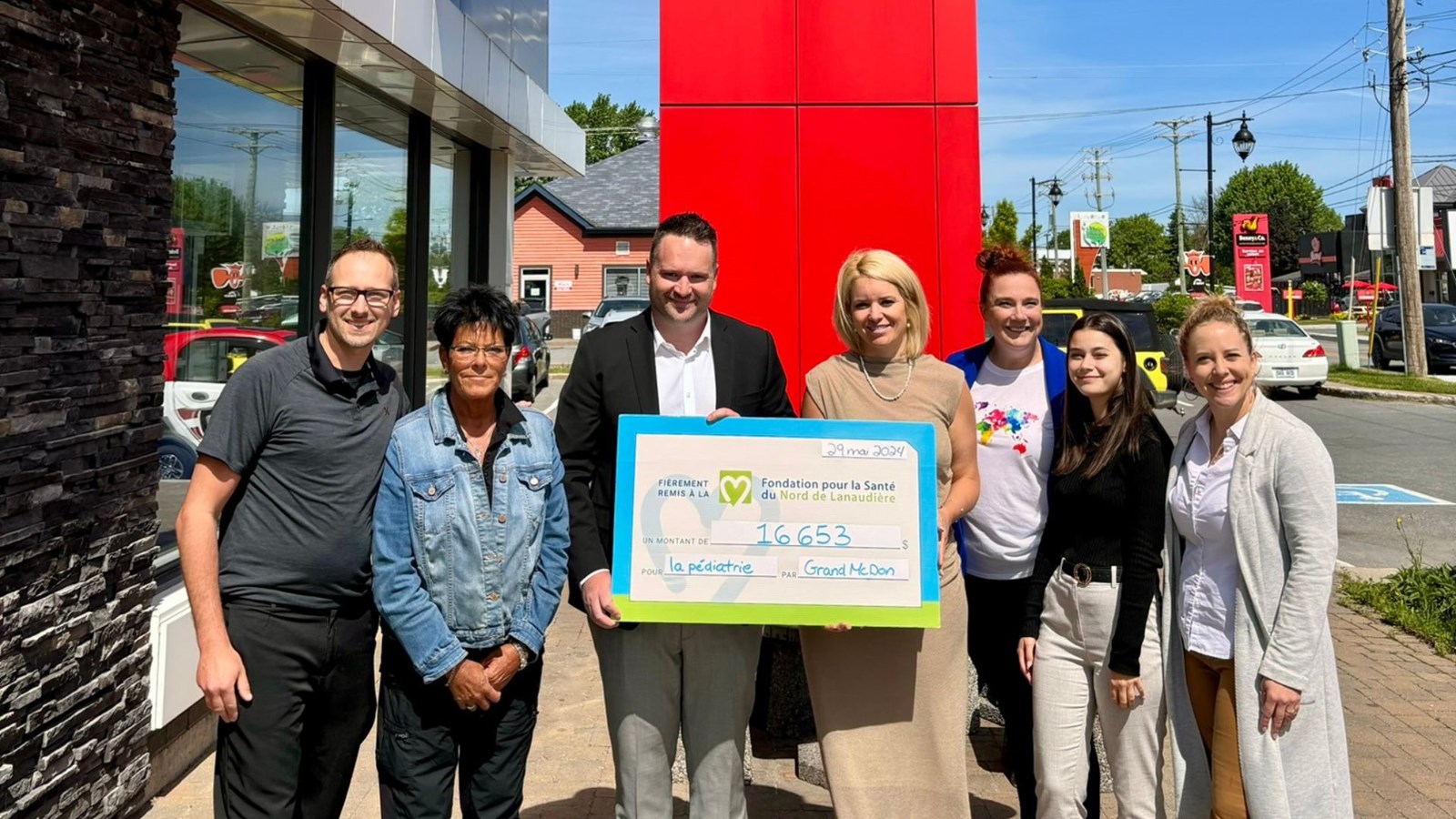 Grand McDon : 16 653 $ pour la Fondation pour la Santé du Nord de Lanaudière