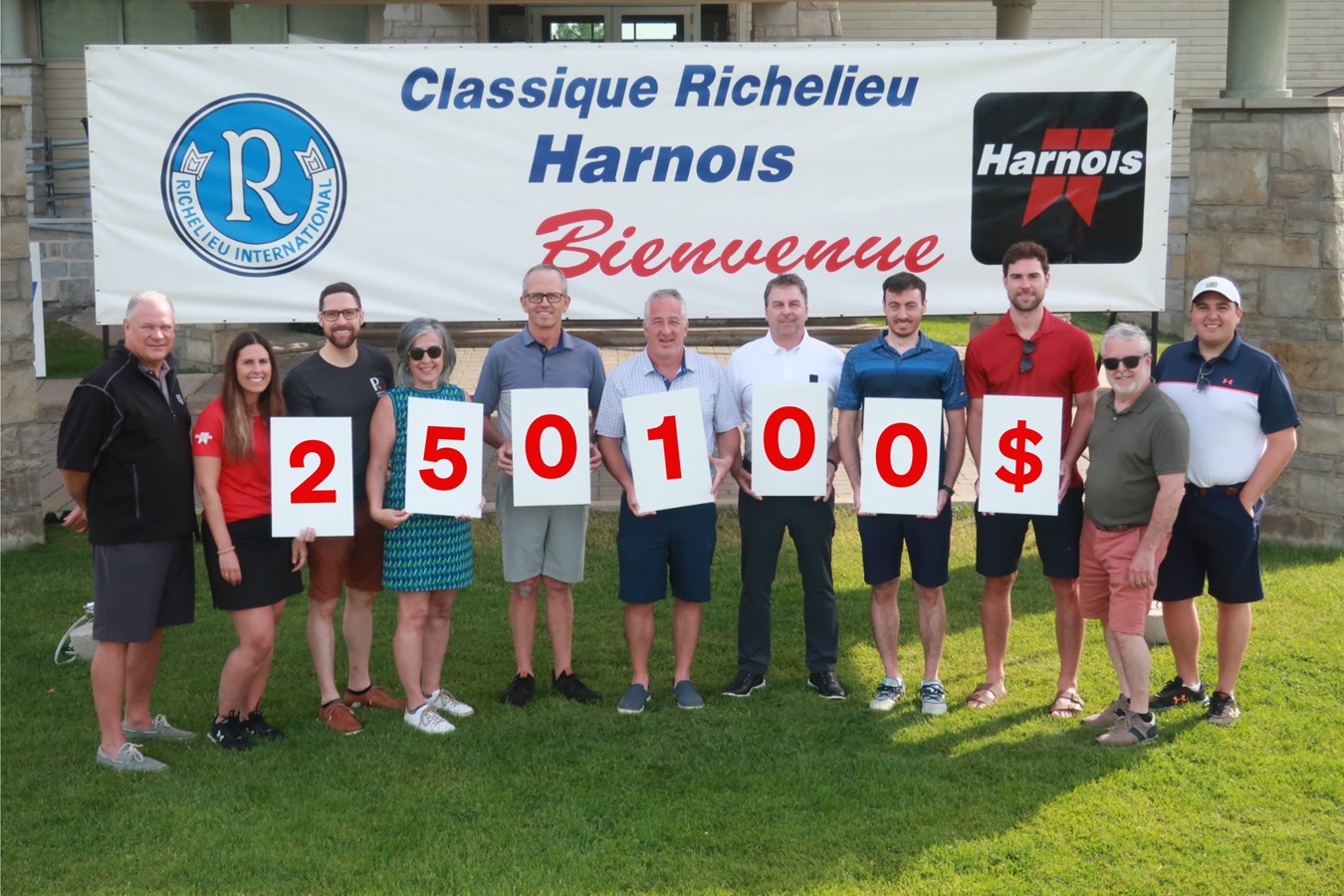 Plus de 250 000 $ récoltés à la Classique Richelieu-Harnois