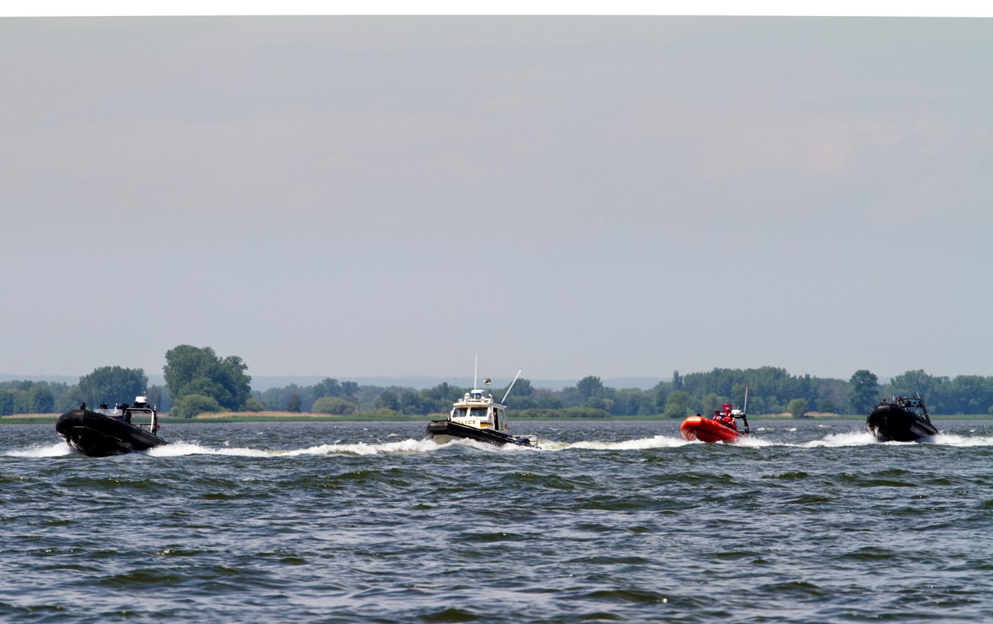 Entraînement nautique conjoint entre Sûreté du Québec et la GRC