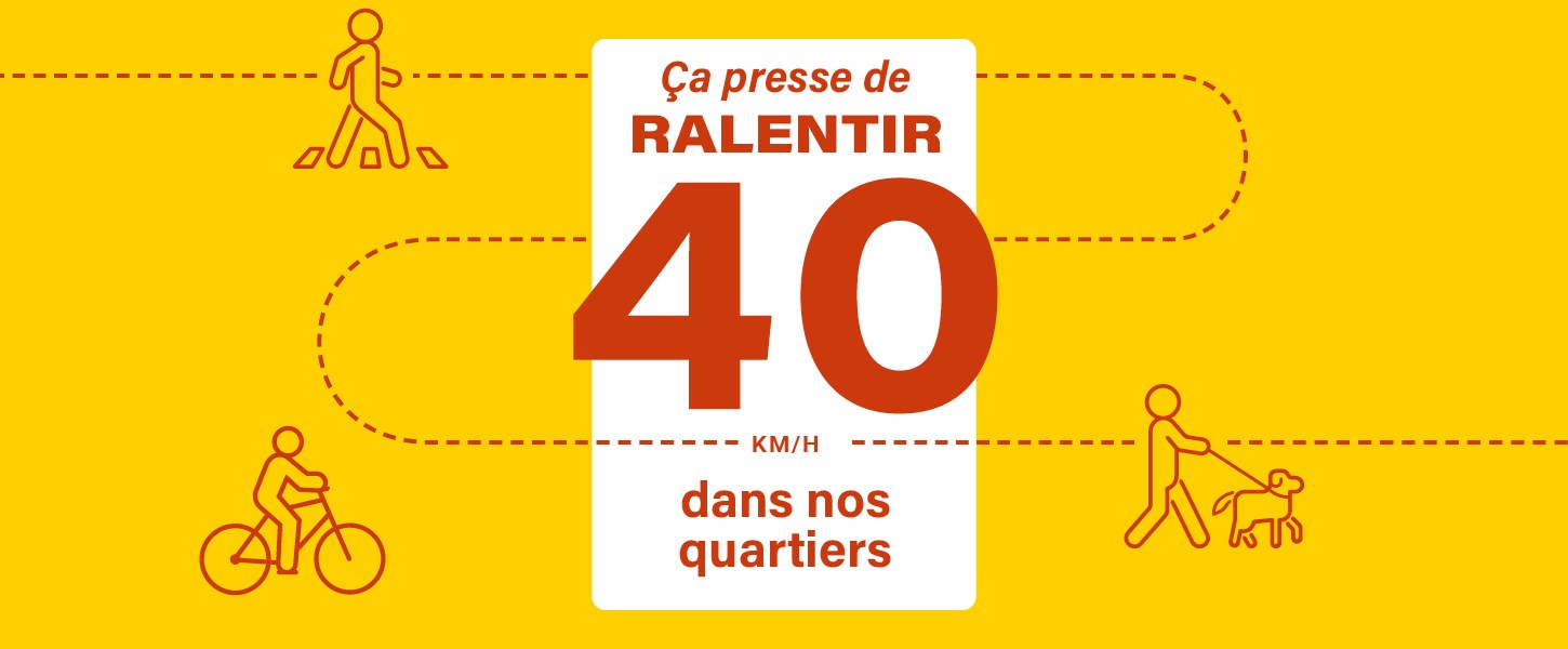 La limite de vitesse sur le boulevard des Mésanges descend à 40 km/h