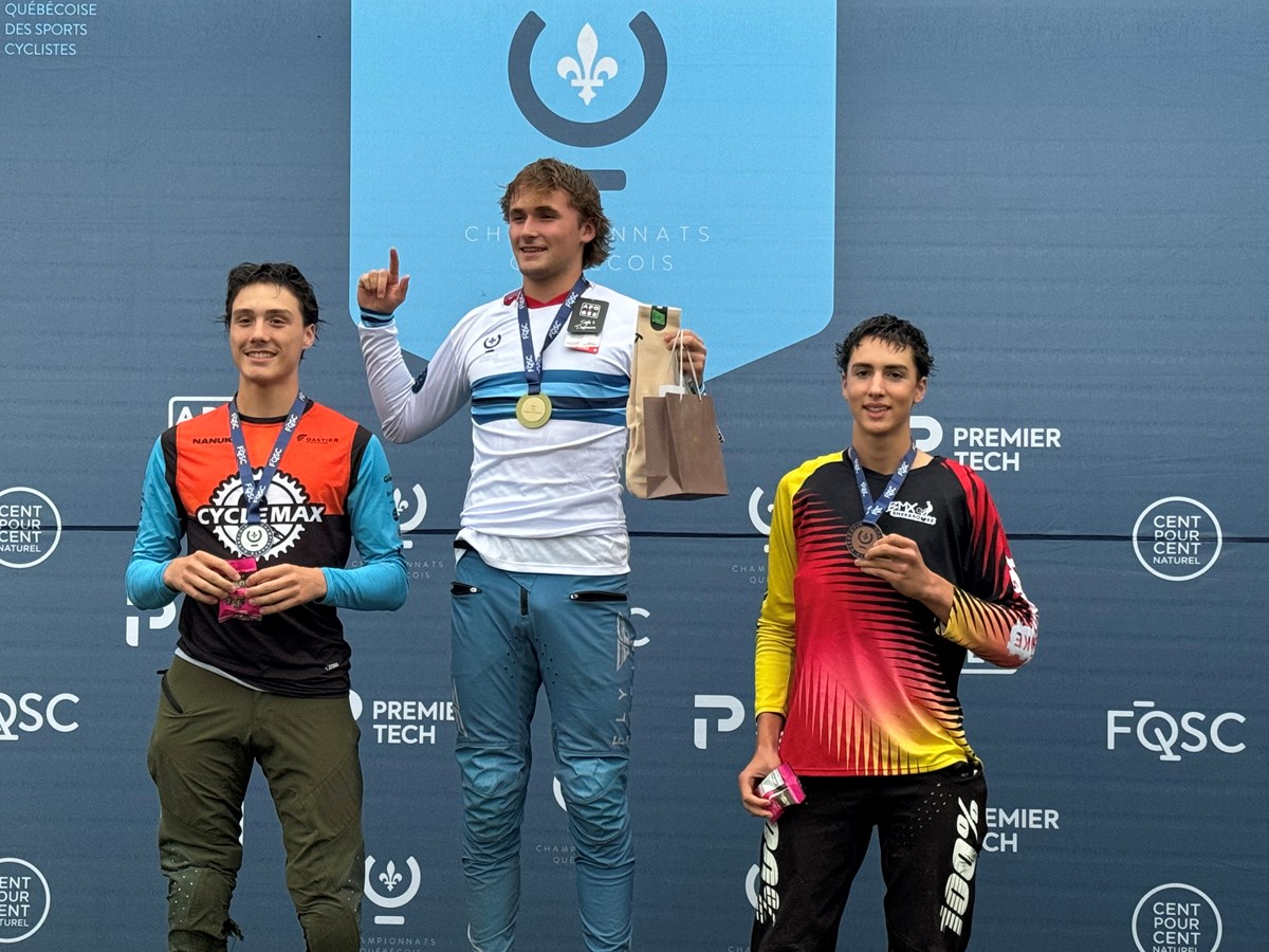Six athlètes de la région médaillés aux Championnats québécois BMX racing