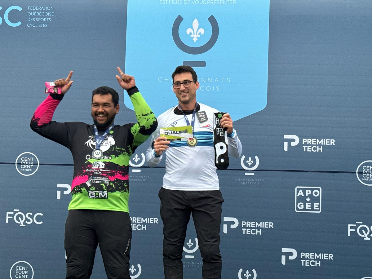 Six athlètes de la région médaillés aux Championnats québécois BMX racing