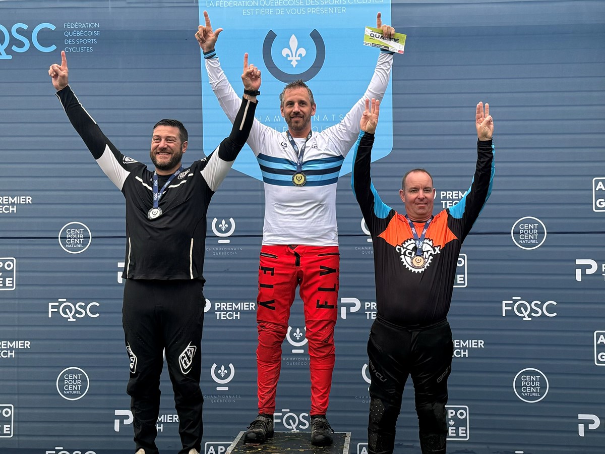 Six athlètes de la région médaillés aux Championnats québécois BMX racing