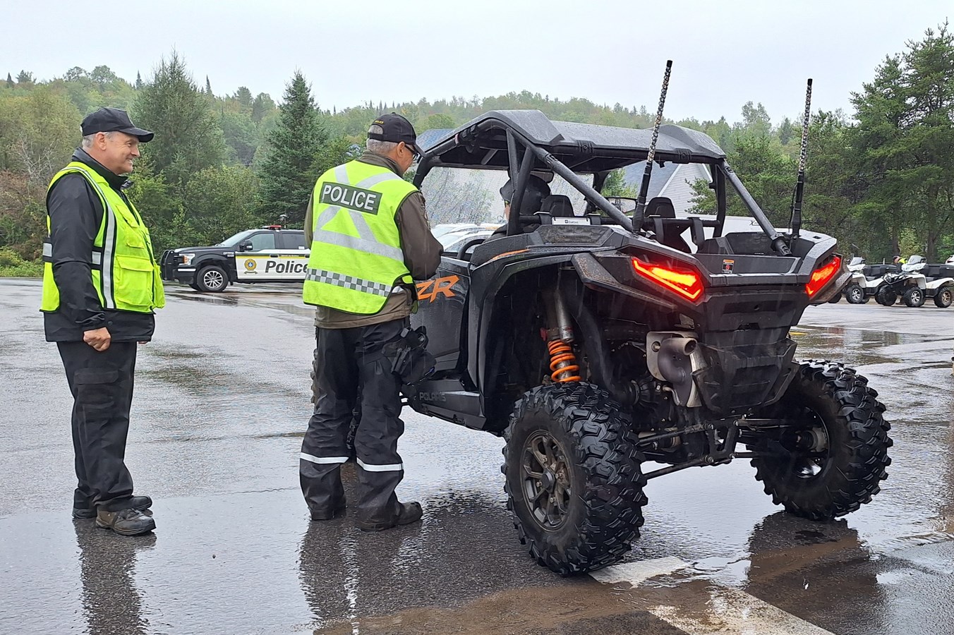 Un total de 149 Quads interceptés par la Sûreté du Québec