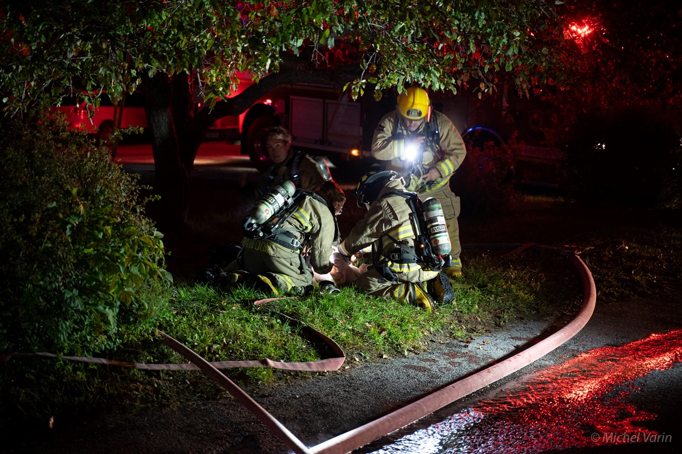 Un drame évité grâce à l’intervention rapide des pompiers de Rawdon