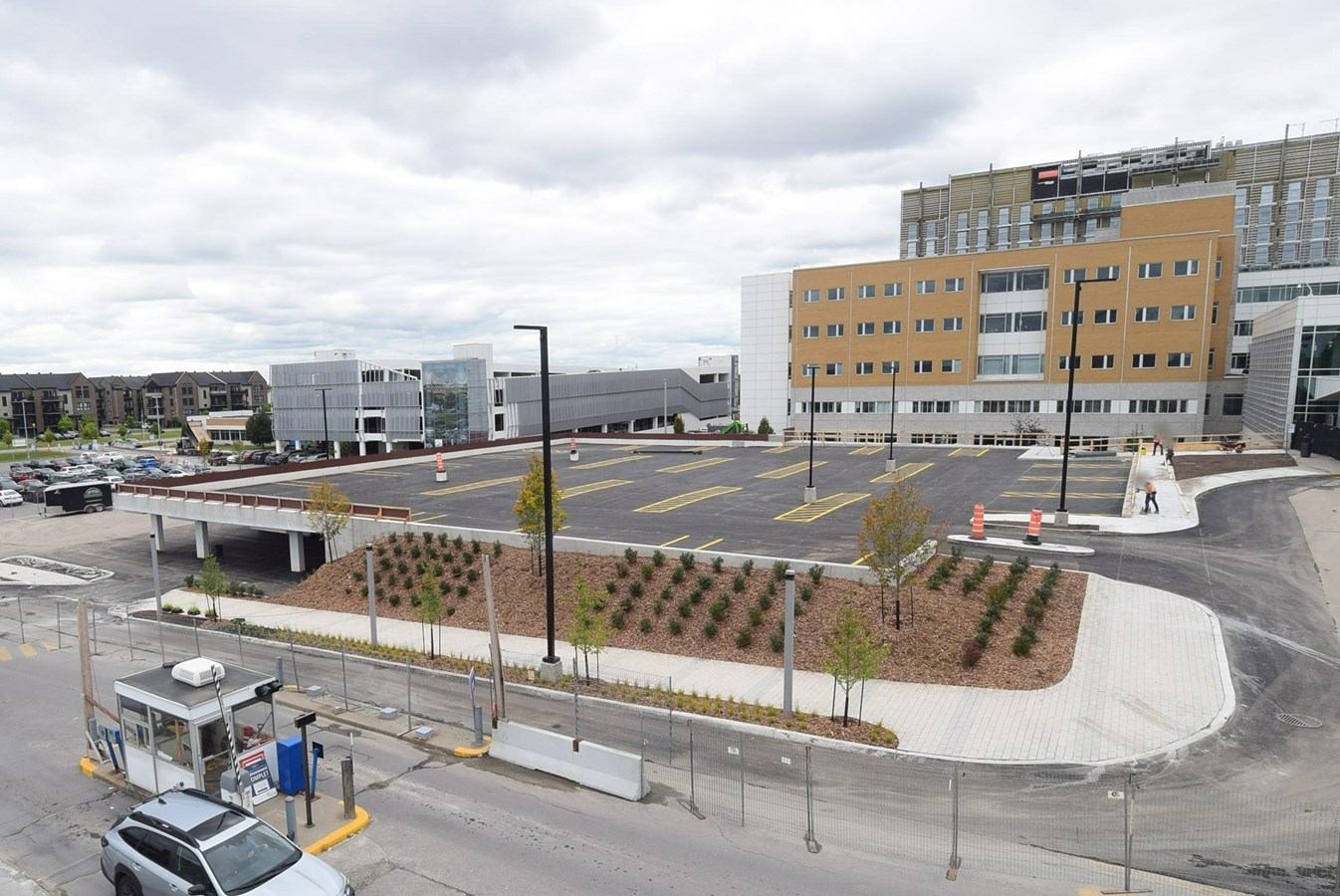 Nouveau stationnement pour personnes à mobilité réduite à l’Hôpital Pierre-Le Gardeur