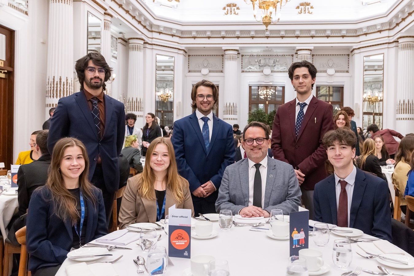 Des étudiants et étudiantes du Cégep à Joliette à l’Assemblée nationale