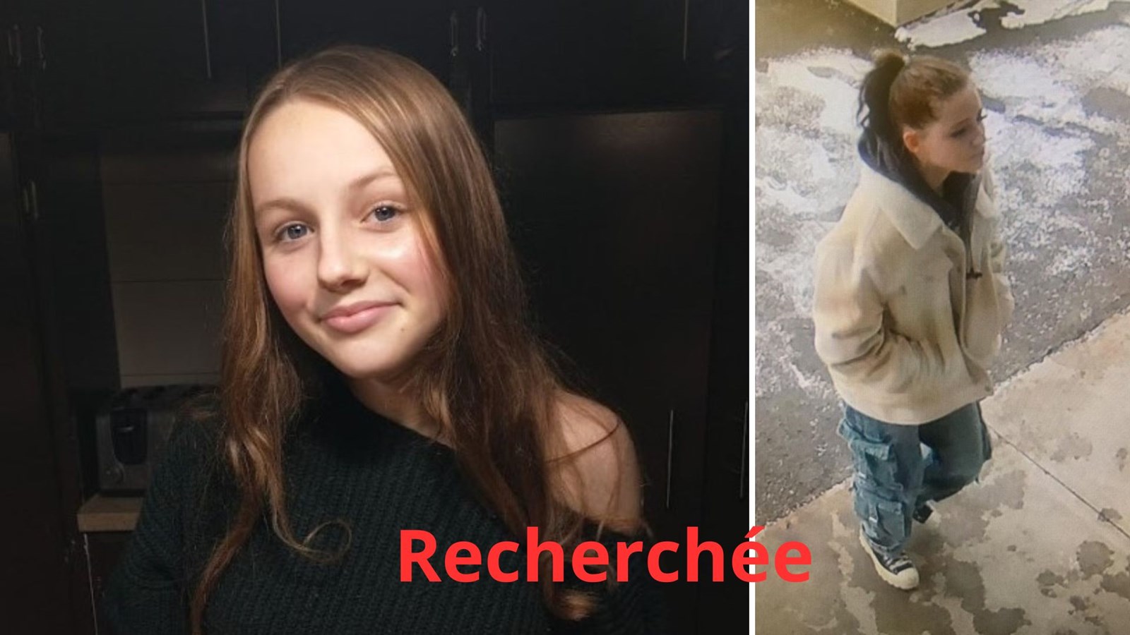 La Sûreté du Québec recherche Mélodie Gagné