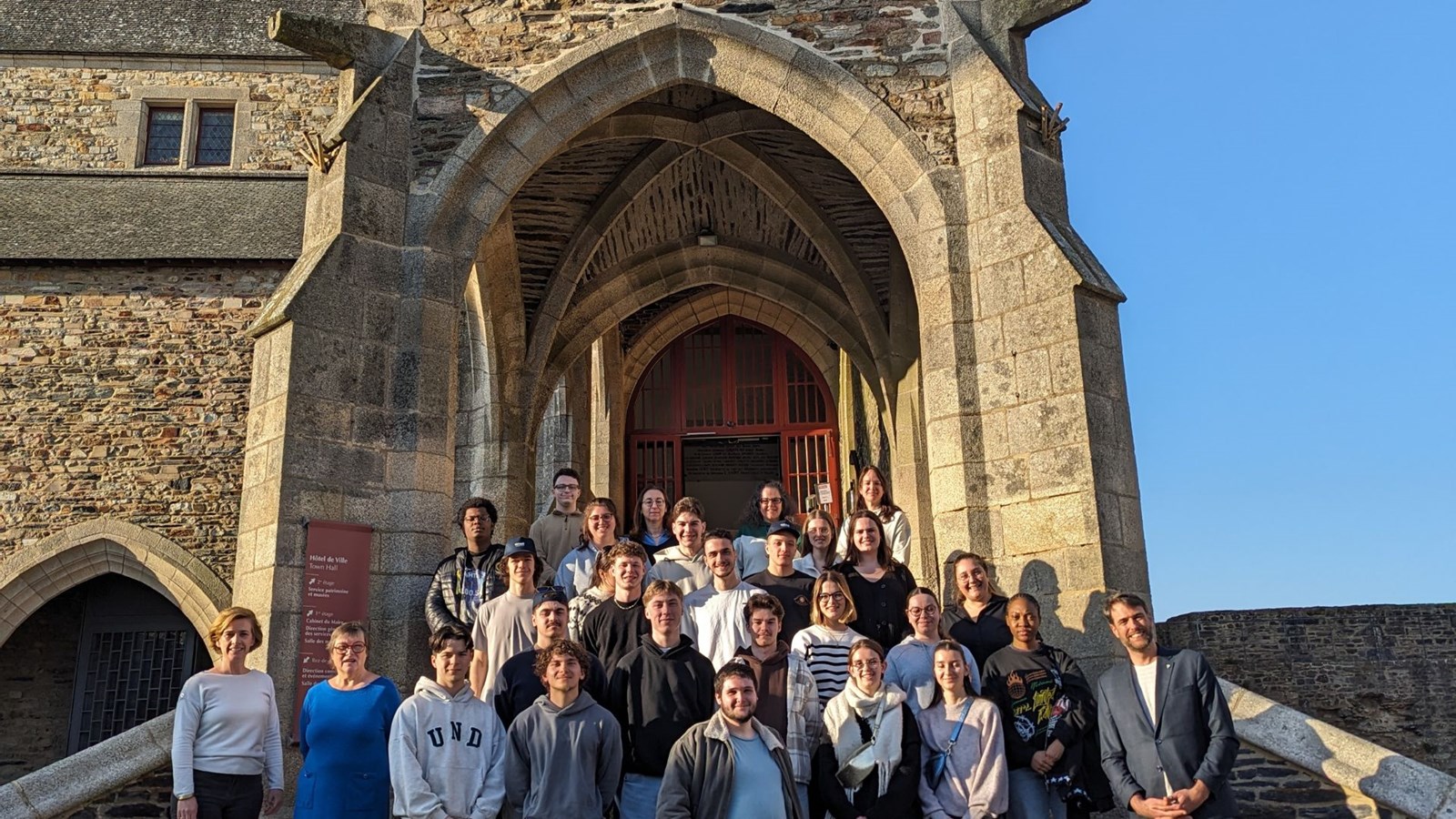 Des étudiants du Cégep de Lanaudière à Terrebonne en France