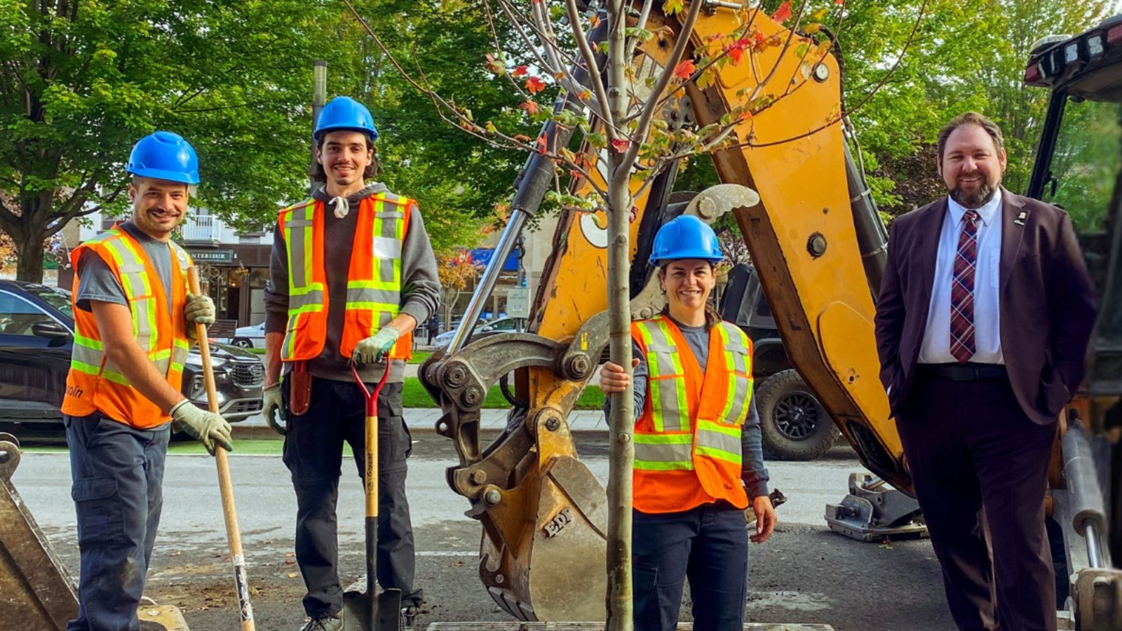 Joliette annonce son projet de reboisement « 10 000 familles, 10 000 arbres! »
