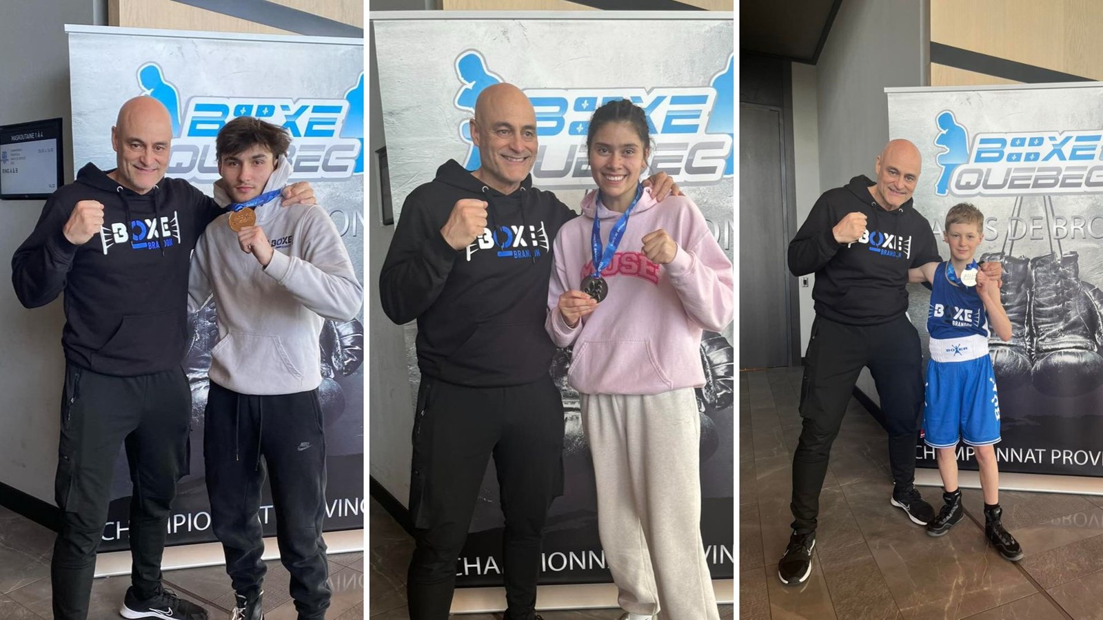 Les athlètes du Club de Boxe Brandon brillent aux Gants de Bronze 2025