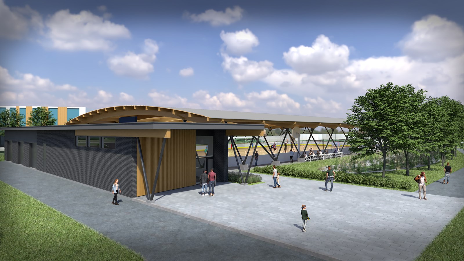 Notre-Dame-des-Prairies: une future patinoire réfrigérée couverte 