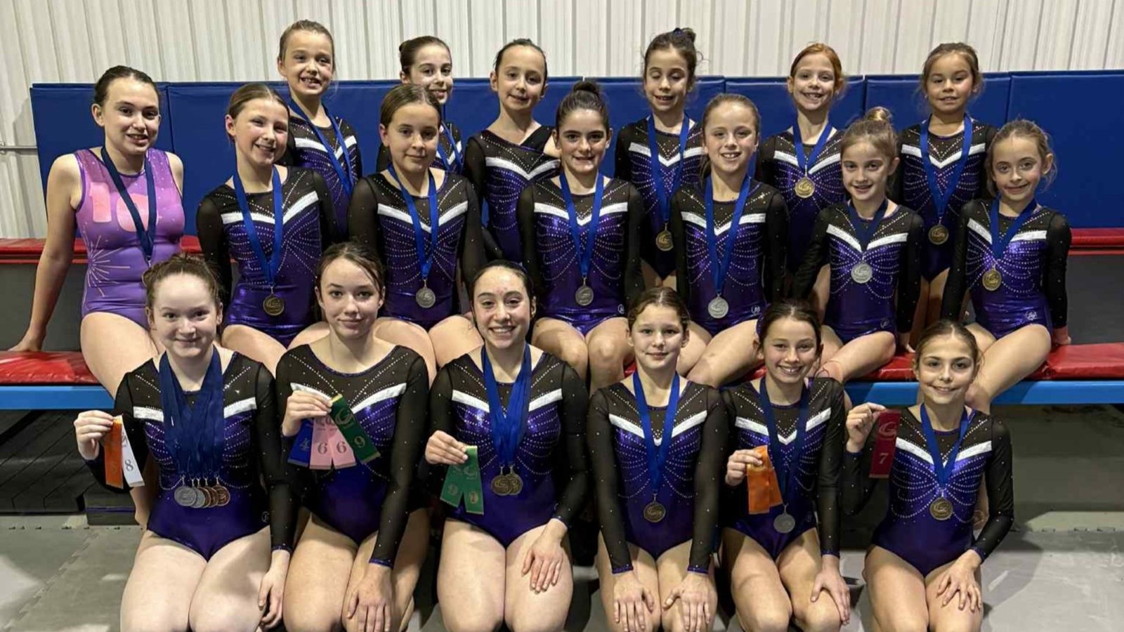Un bon début de saison de compétitions pour Gym Annalie