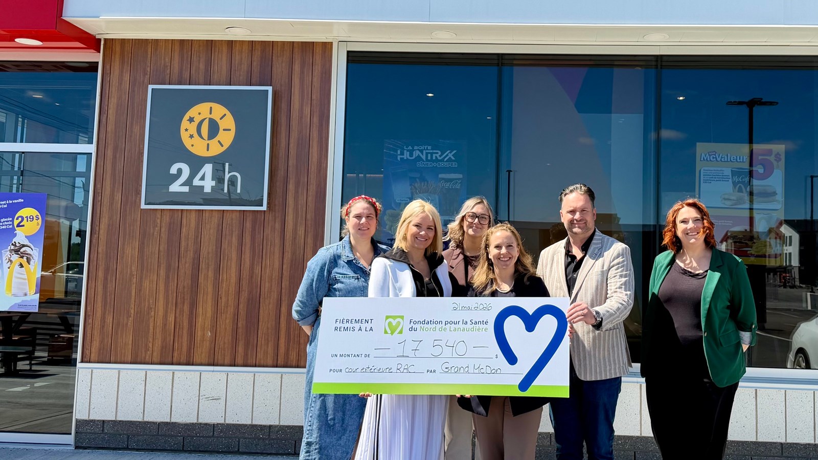 La générosité de la communauté permet d’amasser 17 540 $ lors du Grand McDon
