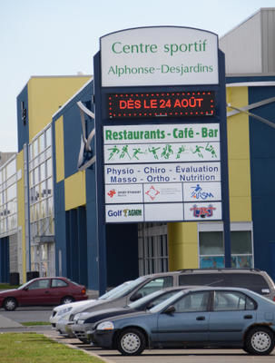 Le nouveau Colisée serait situé aux côtés du Centre sportif Alphonse-Desjardins dans le secteur du Cap-de-la-Madeleine. Trois-Rivières le 26 septembre 2011. NICOLAS DUCHARME/L'ÉCHO DE TROIS-RIVIÈRES/AGENCE QMI