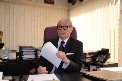 Stéphane Daoust souhaite revitaliser le centre-ville de Grand-Mère à Shawinigan le 2 août 2011. FANNIE BROUILLETTE/L'ÉCHO DE SHAWINIGAN/AGENCE QMI