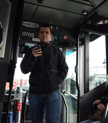 Notre journaliste n'a eu aucun problème à entrer dans l'autobus de la STTR sans payer en plusieurs occasions. Trois-Rivières le 19 octobre 2011. NICOLAS DUCHARME/L'ÉCHO DE TROIS-RIVIÈRES/AGENCE QMI