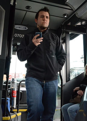 Notre journaliste n'a eu aucun problème à entrer dans l'autobus de la STTR sans payer en plusieurs occasions. Trois-Rivières le 19 octobre 2011. NICOLAS DUCHARME/L'ÉCHO DE TROIS-RIVIÈRES/AGENCE QMI