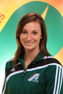 Caroline Lapierre-Lemire participera aux épreuves de 50m, 100m et 4X 100m aux Jeux panaméricains. Photo: UQTR