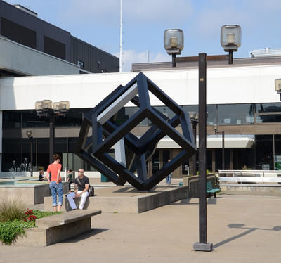 Le campus de l'Université du Québec à Trois-Rivières à Drummondville se rapproche à pas de géants de la réalité. Trois-Rivières le 23 septembre 2011. NICOLAS DUCHARME/L'ÉCHO DE TROIS-RIVIÈRES/AGENCE QMI