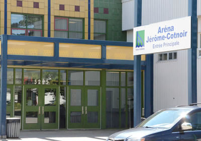 L'aréna Jérôme-Cotnoir sera l'hôte des Patriotes de l'UQTR lors de quatre rencontres de leur calendrier régulier. Trois-Rivières le 29 août 2011. NICOLAS DUCHARME/L'ÉCHO DE TROIS-RIVIÈRES/AGENCE QMI