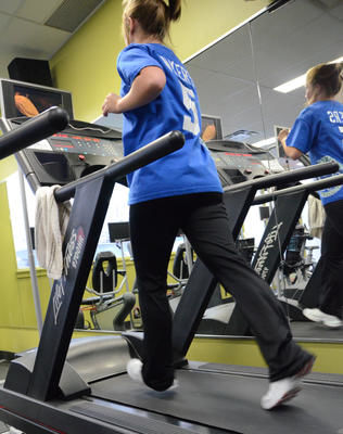 Les centres d'entraînement connaissent une hausse importante d'abonnements après les Fêtes. Trois-Rivières le 28 décembre 2011. NICOLAS DUCHARME/L'ÉCHO DE TROIS-RIVIÈRES/AGENCE QMI