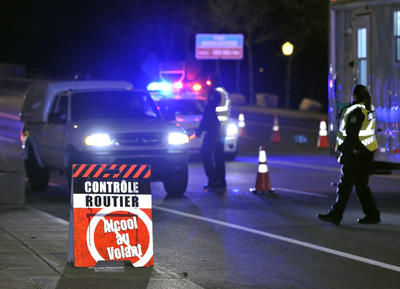 Malgré les multiples campagnes de prévention, 403 conducteurs ont été arrêtés en 2011 sur le territoire de la Ville de Trois-Rivières. De ce nombre, 34 l ont été durant le mois de décembre. ERIK PETERS/AGENCE QMI