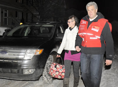 Les accompagnateurs de Nez rouge ont été très actifs durant la période des Fêtes à Trois-Rivières. Ils ont ramené à bon port 1441 personnes, une hausse en comparaison à 2010. Photo: Annie T Roussel/AGENCEQMI