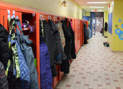 C'est grâce à une porte laissée déverouillée que L'Écho a pu entrer dans trois écoles primaires de Trois-Rivières. NICOLAS DUCHARME/L'ÉCHO DE TROIS-RIVIÈRES/AGENCE QMI